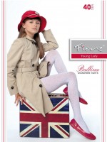 Fiore Maedchenstrumpfhose mit blumigem Muster Balbina Fiore Maedchenstrumpfhose mit blumigem Muster Balbina