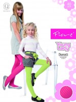 Fiore KinderStrumpfhose mit Streifenmuster Doroti 40 DEN Fiore KinderStrumpfhose mit Streifenmuster Doroti 40 DEN