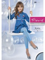 Fiore Lange Leggins fuer Kinder Kasia 40 den, ohne Muster Fiore Lange Leggins fuer Kinder Kasia 40 den, ohne Muster