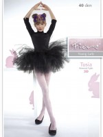 Fiore Maedchenstrumpfhose mit elegantem Blumenmuster Tusia 40 DEN Fiore Maedchenstrumpfhose mit elegantem Blumenmuster Tusia 40 DEN