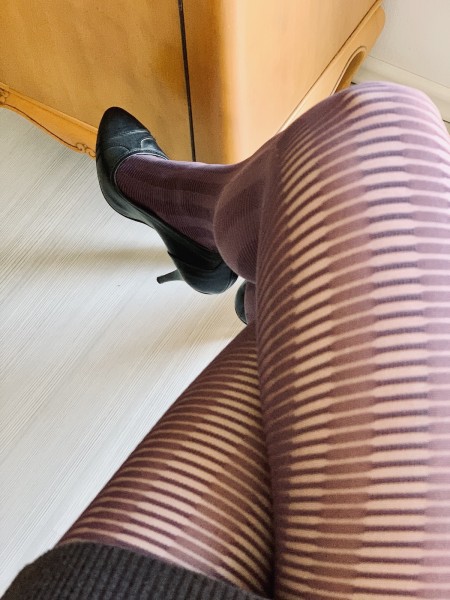 Gerbe Feinstrumpfhose mit durchgehendem Muster Persienne