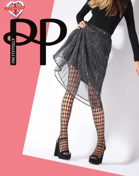 Pretty Polly Oblong Net - Netzstrumpfhose mit raffinierter Netzstruktur