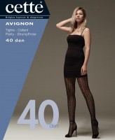 Cette Size Plus Collection Avignon - Gemusterte Plus Size Ajour-Strumpfhose mit Baumwolle Cette Size Plus Collection Avignon - Gemusterte Plus Size Ajour-Strumpfhose mit Baumwolle